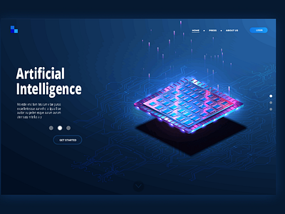 Artificial Intelligence Concept