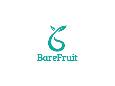 BareFruit bare barefruit care concept design fruit logo mark skin