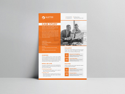 Case Study Design booklet branding brochure case study clean corporate cover creative design informational marketing modern professional