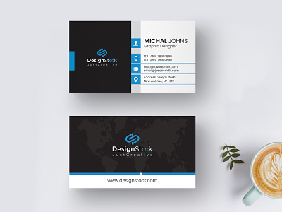 Business Card Design abstract blue brand identity business card design business card template card card template corporate creative elegant marketing minimalist modern personal card print ready print template professional trendy unique visiting card