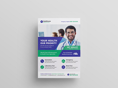 Medical Healthcare Flyer Template