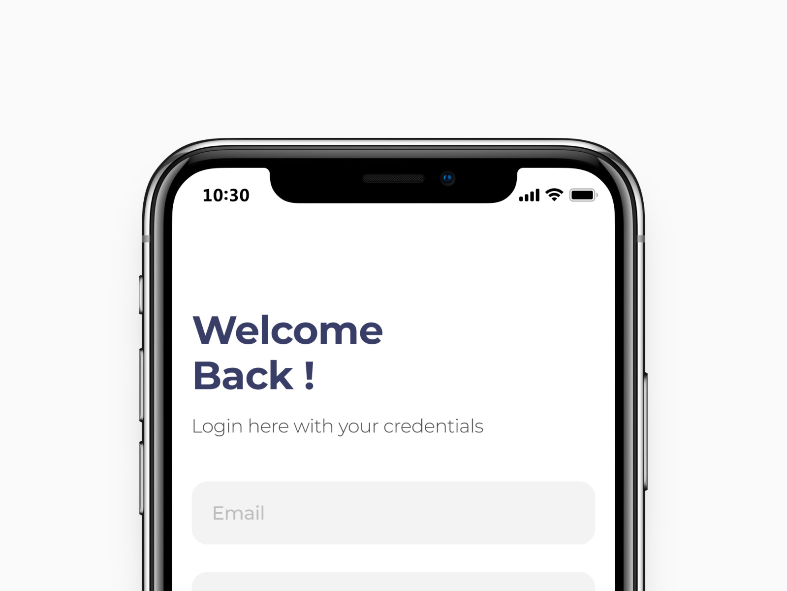 Login Screen ios app UI by Umang damor on Dribbble