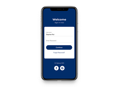Login app UI app appdesign application application ui button design ios ios app login login page ui ux