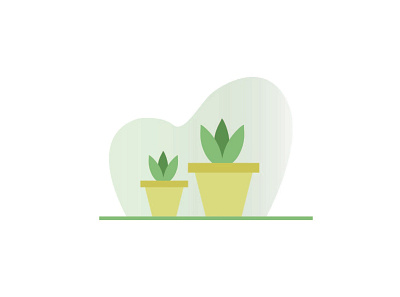 illustration-Learning beginner flower pot illustration art illustrations illustrator learning