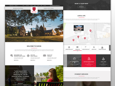 University Website Design