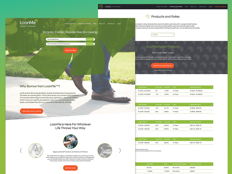Out with the old ux web page web design redesign