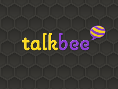 Talkbee bee honeycomb pauline purple yellow