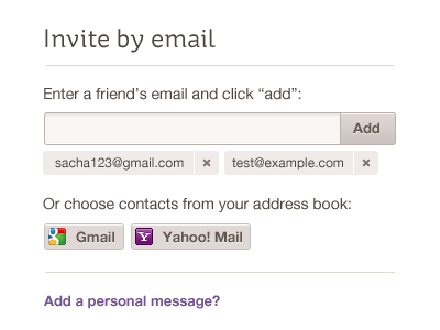 Invite buttons email form helvetica neue invite st ryde
