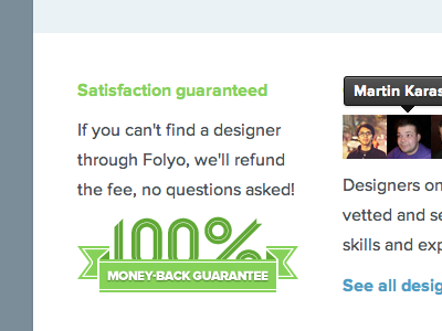 Folyo Homepage Update