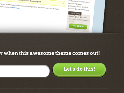 Let's do this! arvo bootstrap button css teaser