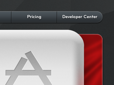 Developer Center bryant button icon navigation