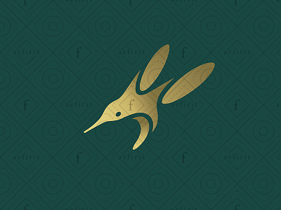 Luxurious Hummingbird Logo