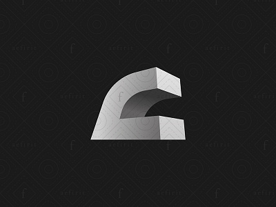 Modern Letter C Logo 3d abstract architecture branding building c construction elegant for sale geometry letter logo minimalist modern perspective piece real estate realty simple