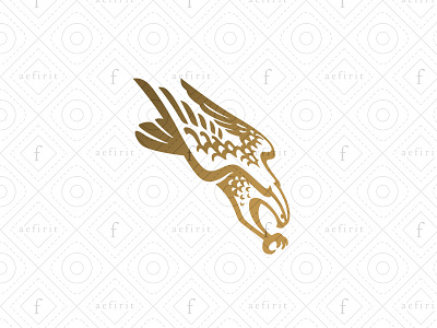 Eagle Assault Logo assault attacking bird branding classic claws detailed eagle fast flight for sale guardian law logo predator security sentinel speed wild wings