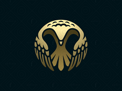 Eagle Embrace Logo attorney awakening branding core eagle embrace falcon for sale guardian hawk insurance justice law legal logo protector real estate realty security spherical