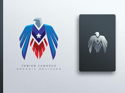 American Eagle Logo american bird branding cargo delivery eagle express falcon for sale law legal letter letter m logo modern national shipment shipping united states usa