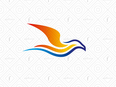 Sunset Seagull Logo