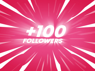 We Level Up! +100 Followers