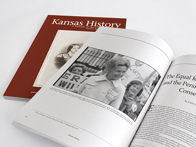 Kansas History Journal - Spring 2014 historical layout magazine