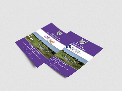 Founders Golf Pass - Colbert Hills graphic design print design