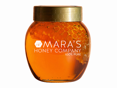 Mara's Honey branding logo