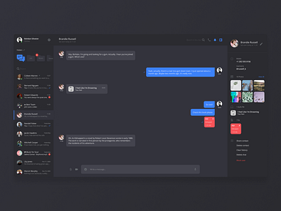 Telegram Desktop Redesign app brand challenge concept dailyui dark design desktop figma future ui grey minimal redesign telegram ton ui ux web