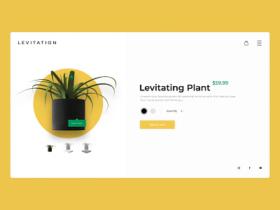 Plant Shop | Daily UI #02