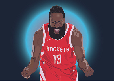 James Harden Illustratıon