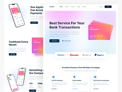 Dcl Bank | Online Bank Landing Page