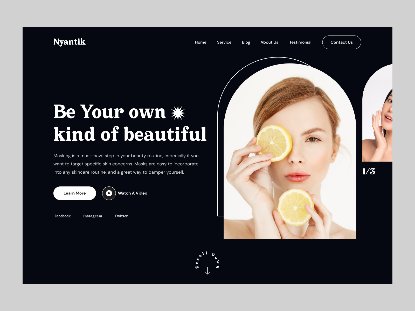 Nyantik Dermatology Header by Aryo Romadhon for Plainthing Studio on ...