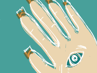 // 6 8 daily hand illustration texture wip