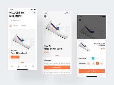 Nike app-animation by Ian on Dribbble