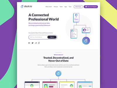 dock.io Landing Page