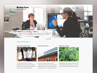 Daisy Lee agency daisy lee design responsive website