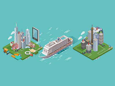 Isometric Vector Illustration