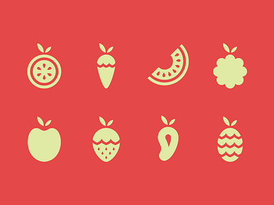 Fruta Fria icons