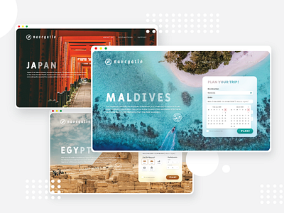 UI Daily 003 : Landing Page daily ui 003 landing page travel