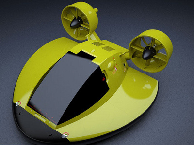 hover speeder 3d c4d cg cinema4d