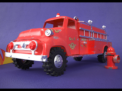 Tonka Firetruck toy 2016