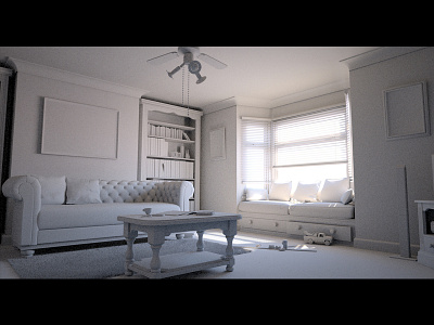 Livingroom 3d archvis c4d cinema4d freelance interior livingroom maxwell
