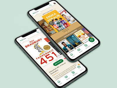 Būk Club | Book Shopping App app design mobile app mobile app design mobile ui ui user interface user interface design visual design
