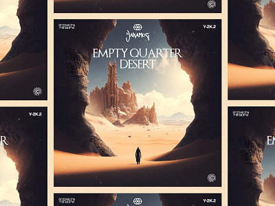 EMPTY QUARTER DESERT - Album Cover Design