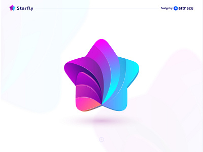 StarFly Logo with Abstract symbol design project