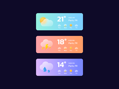 Weather App Widget