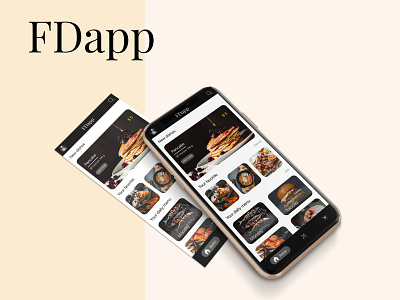 mobile app for restaurant app design logo ui uidesign uiux ux web