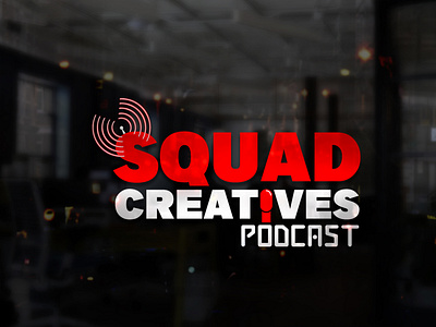 Podcast Logo Design | Squad Creatives | Adobefaysal