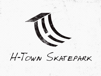 H-Town Skatepark Logo logo ramp skate