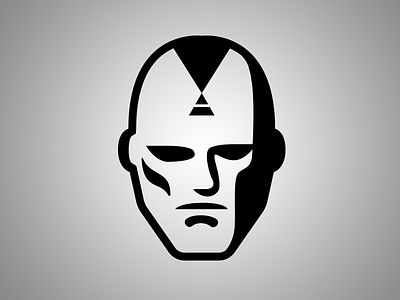 Analytics Logo face head logo