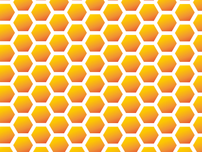 Honeycomb adobe adobe illustrator bee buzz color design digital gradient hexagons honey honeycomb illustration illustrator orange pattern repeating shapes sweet yellow