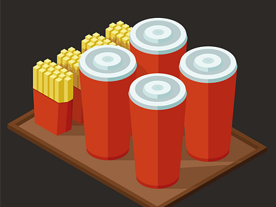 Who ordered fries? • Isometric